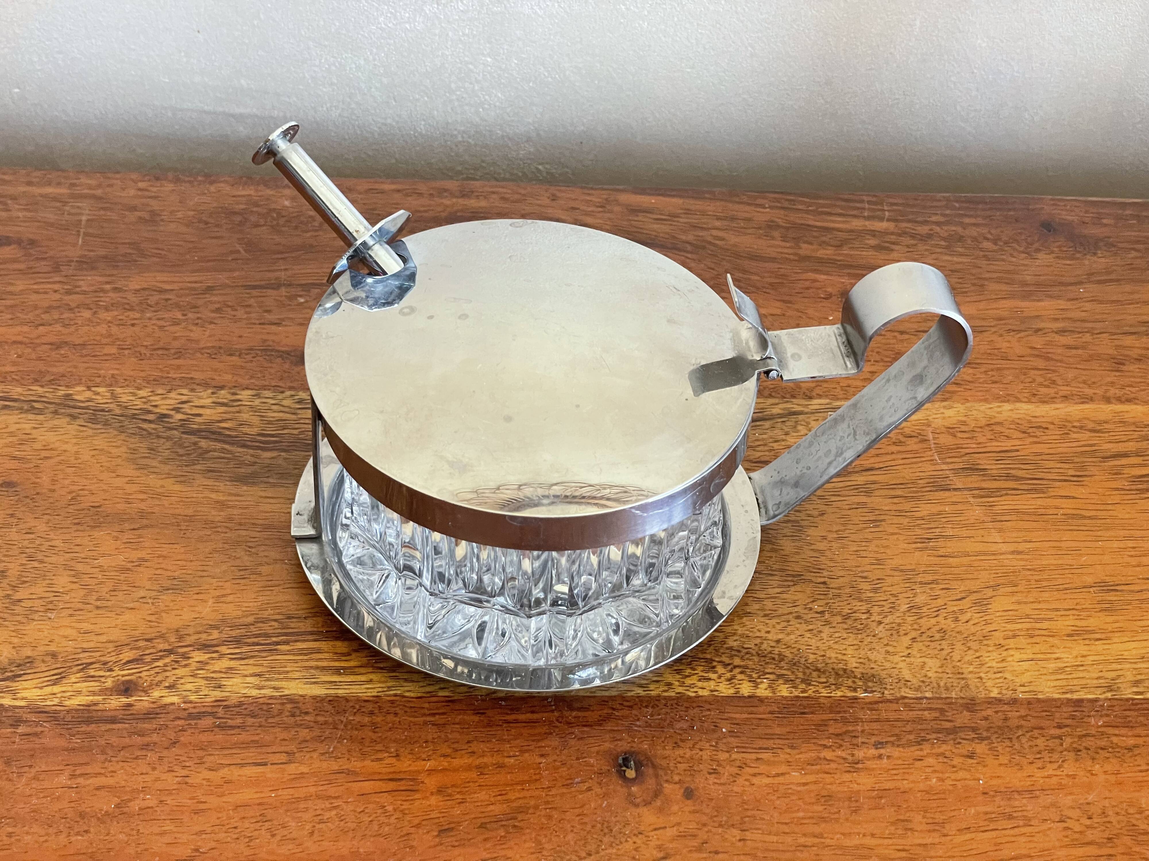 Sugar bowl and sugar tongs