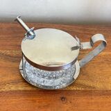 Sugar bowl and sugar tongs