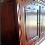 Antique Louis Philippe style solid wood sideboard