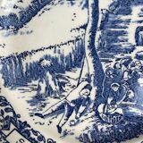 English ironstone flat plate