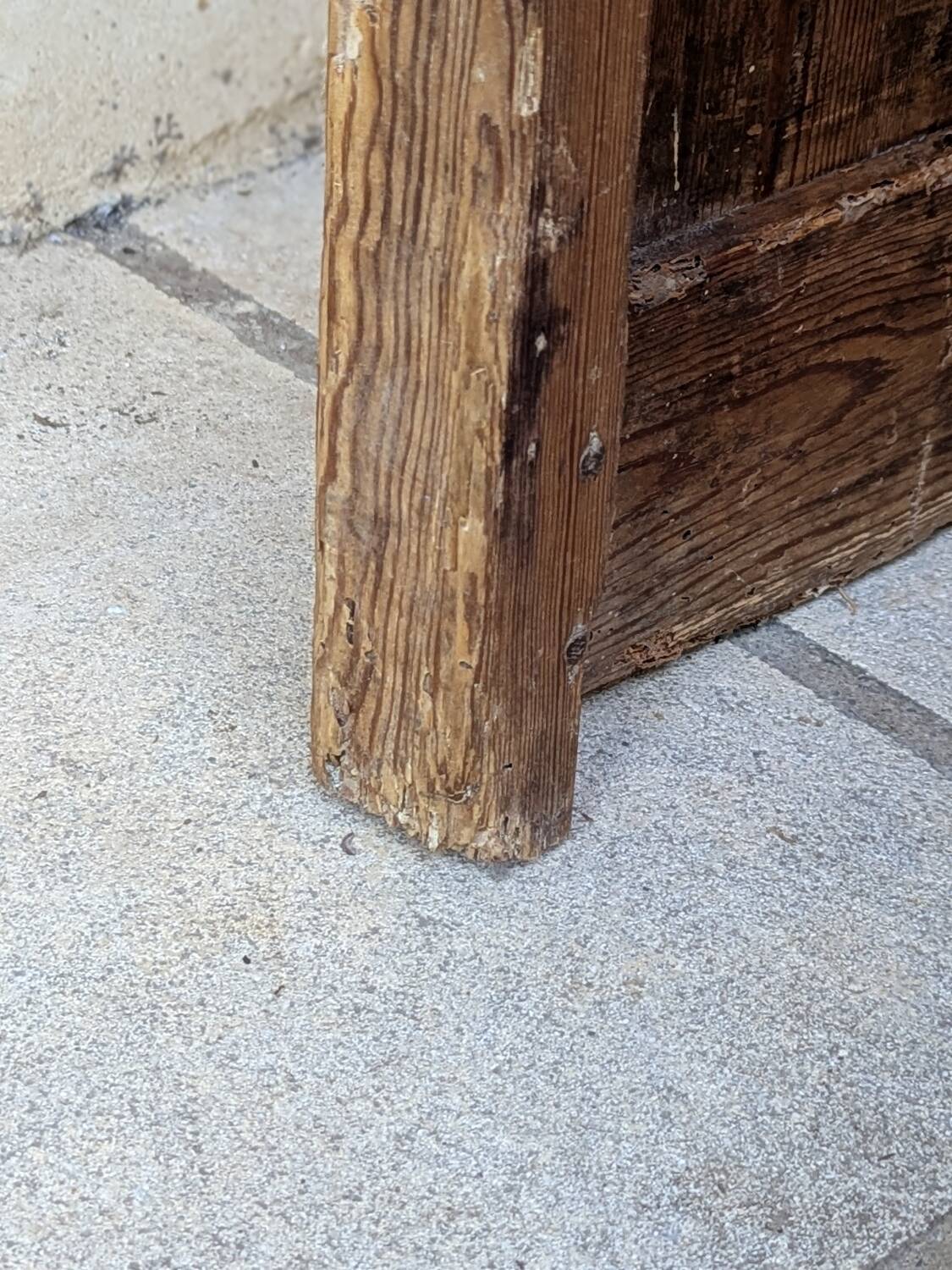 School desk with storage