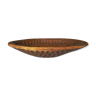 Oblong dish in teak