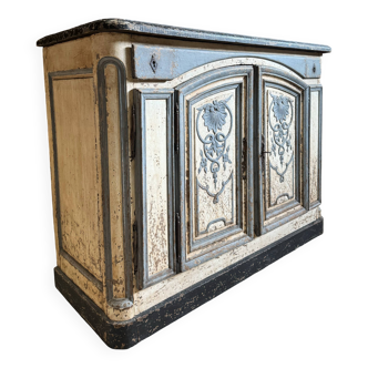 18th Century Double Evolution Hunting Buffet in Remoulded Wood from the Louis XIV Period