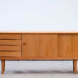 Vintage Scandinavian sideboard in blond oak 1960