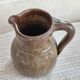 Broc vintage pichet en gres artisanal annees 60