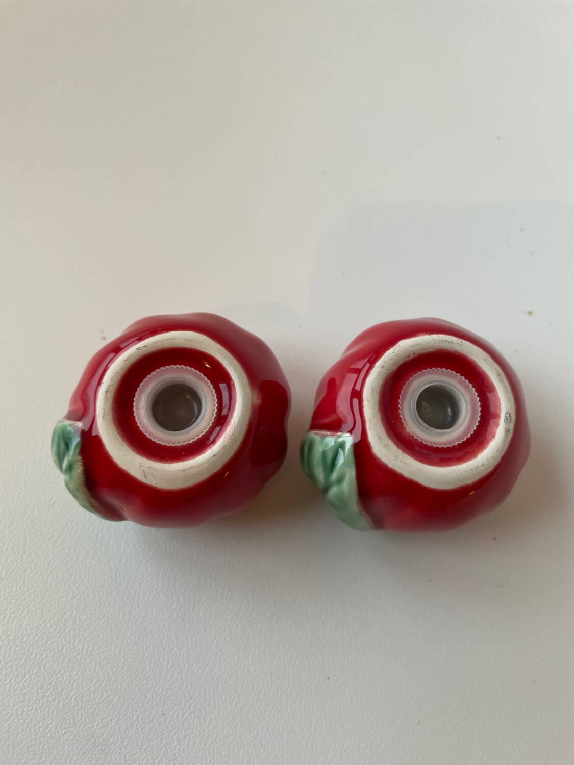 Bordallo Pinheiro salt and pepper shakers