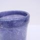 Grand vase en verre soufflé bullé, France 1970
