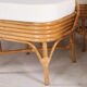 Set of 6 rattan chairs "palm tree"