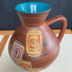Vintage ceramic vase West Germany 1970s