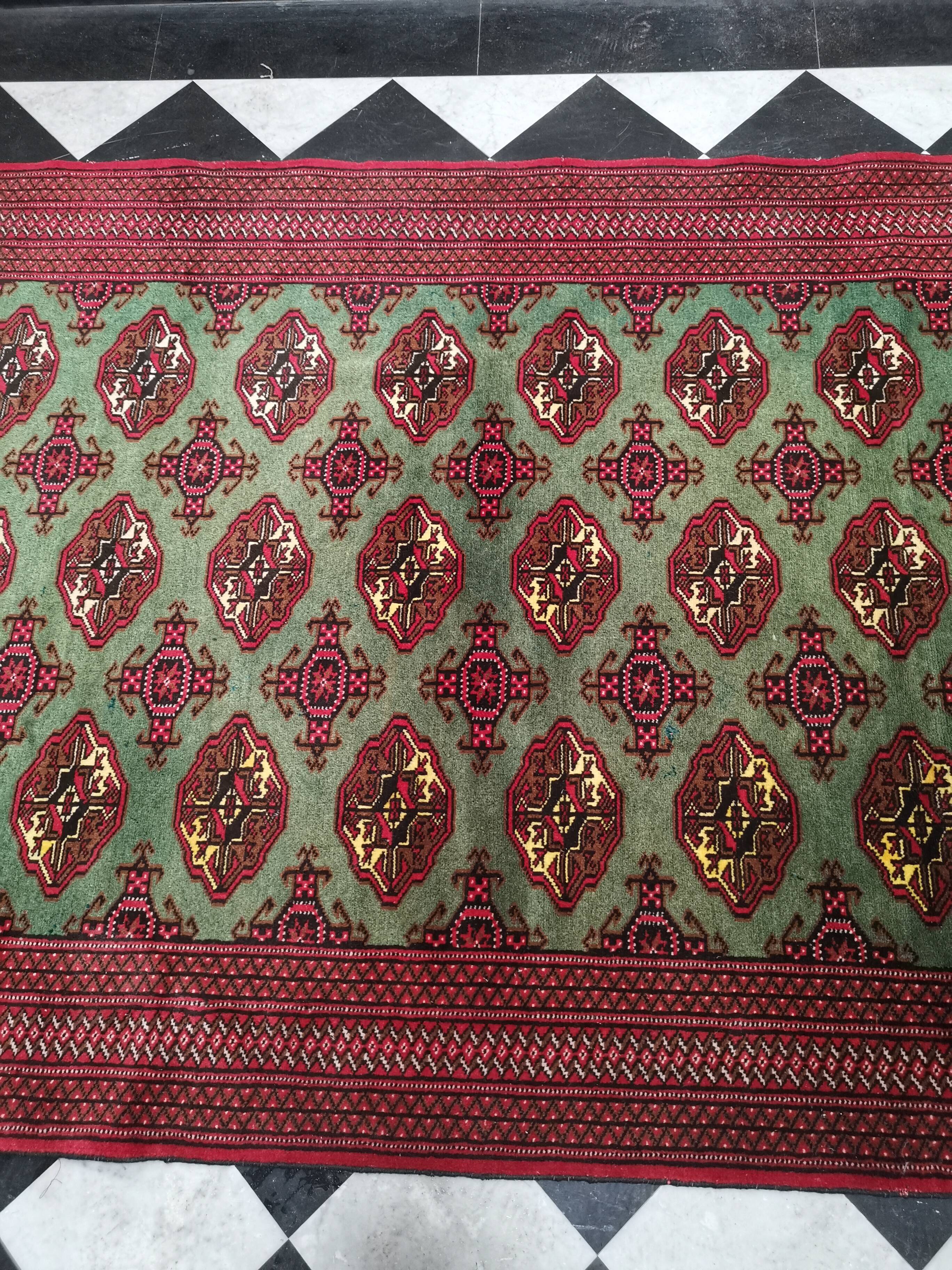 Tapis d'orient persan fait main Boukhara 190 x 130