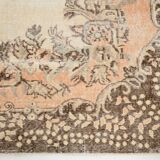 6x10 Shades Of Brown Beige Classic Vintage Rug, 174x303Cm SK 5112