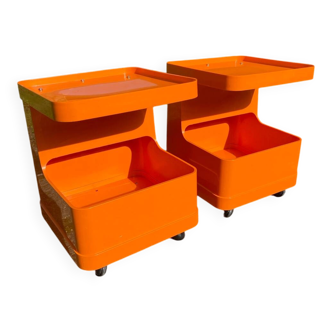 Pair of vintage bedside tables