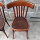 Chaises bistrot Luterma, set de 4