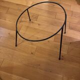 Rattan basket armchair from the 50s