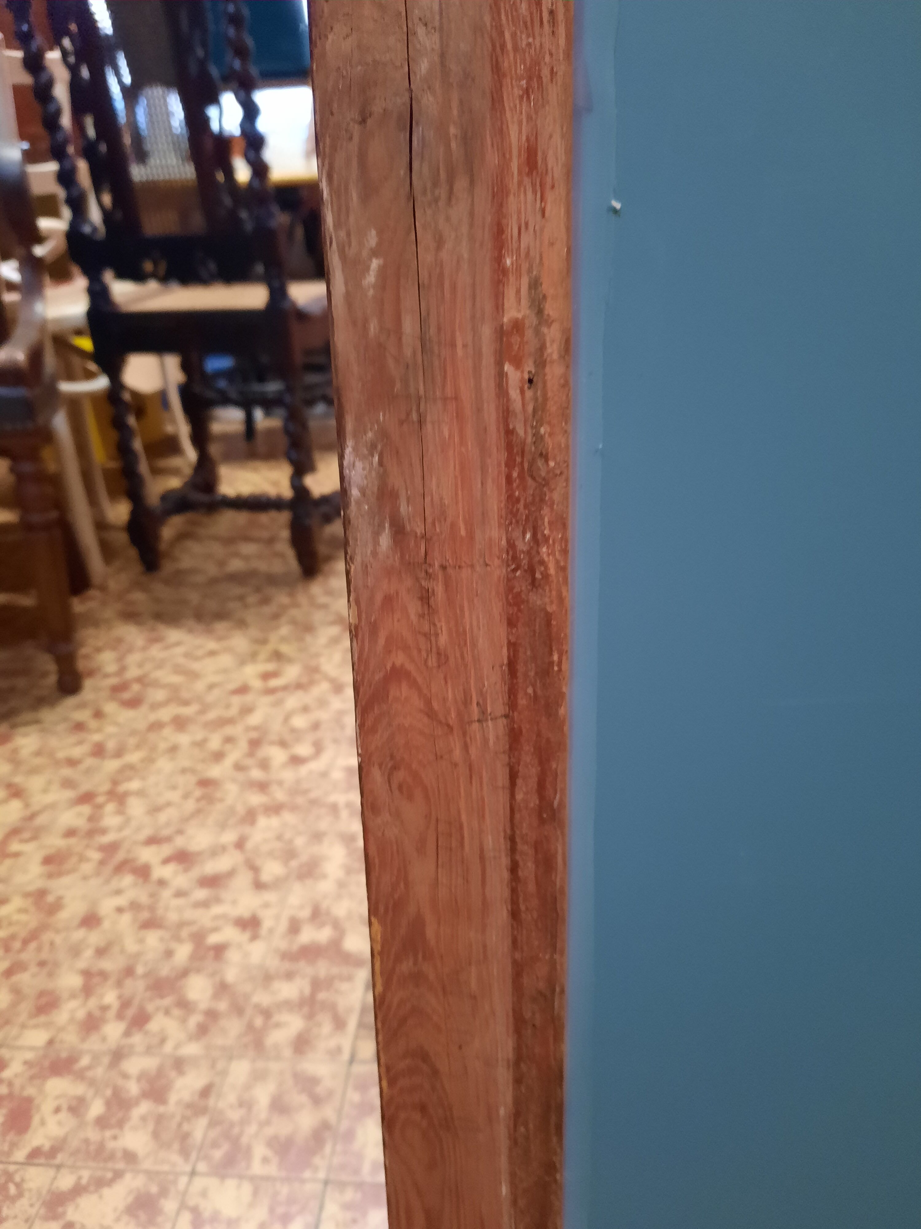 Miroir en bois doré