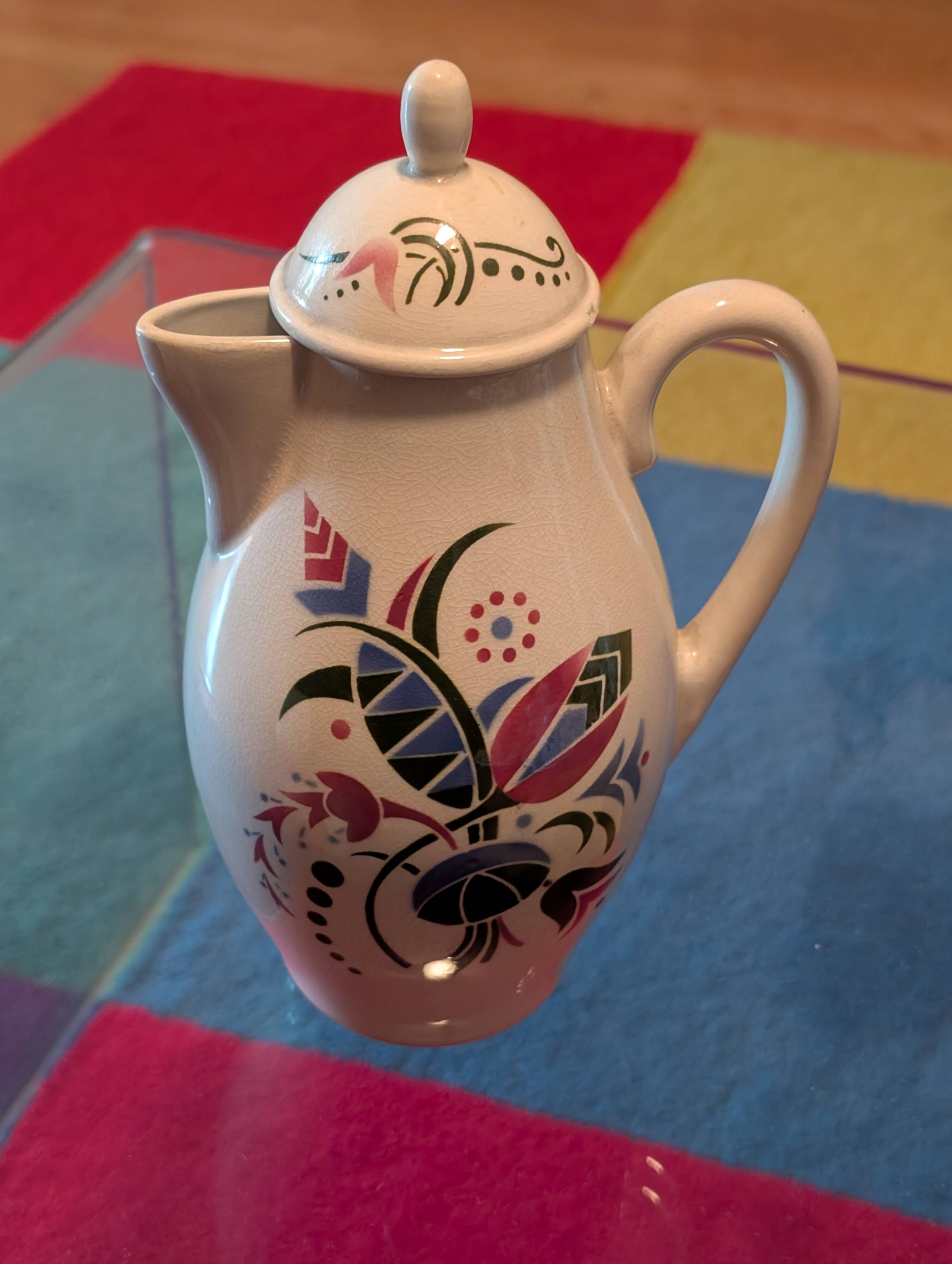 Art Deco coffee service Sonia Delaunay.
