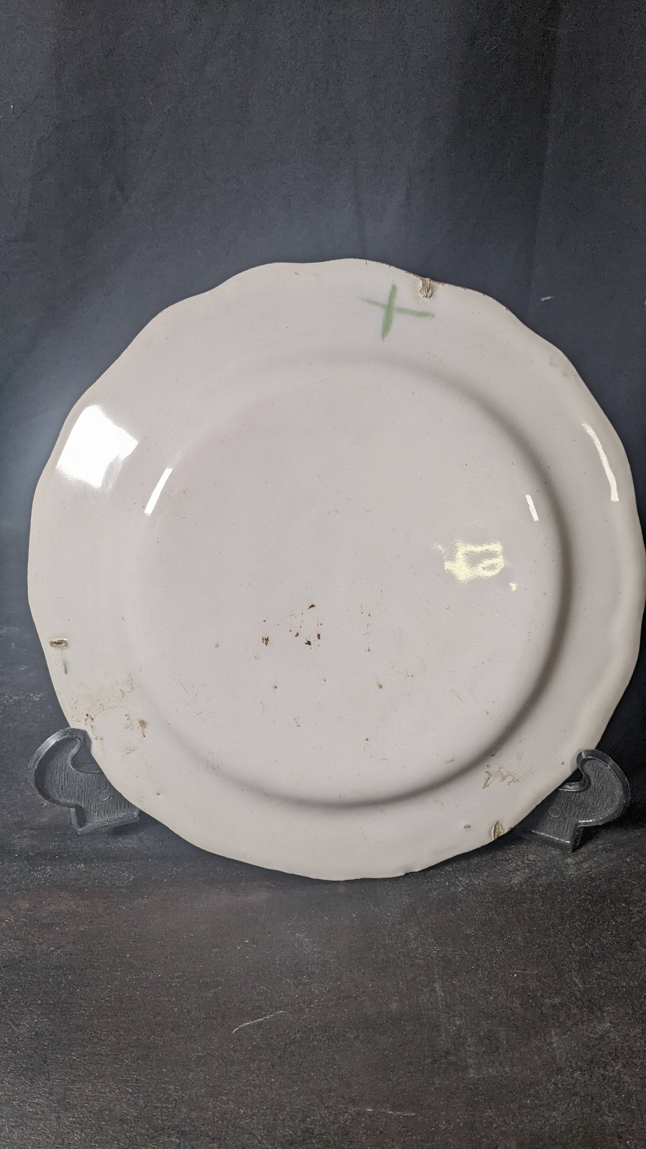 Assiette Martres-Tolosane début XIX°siècle