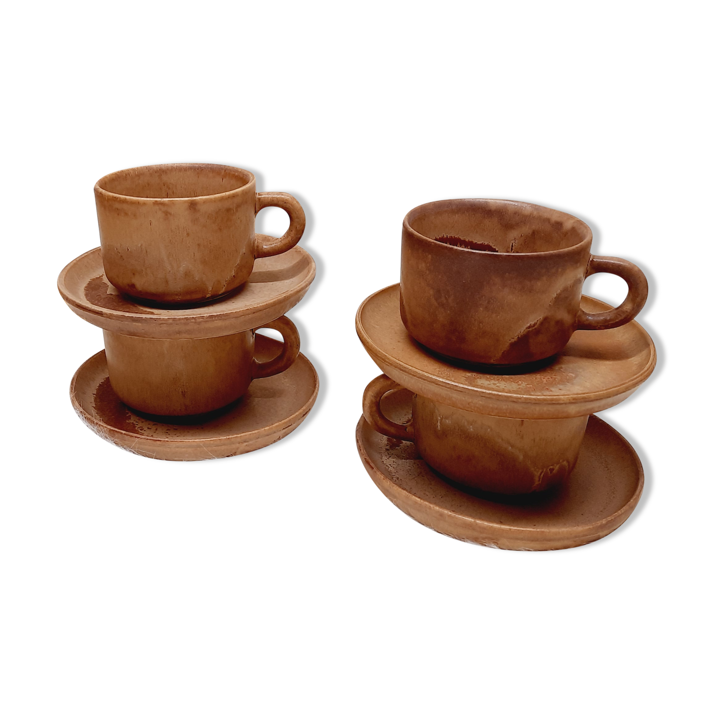 Lot 4 sandstone cups