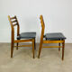 Paire de chaises scandinaves années 60