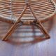 Vintage fruit cup year 50 rattan