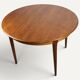Scandinavian extendable dining table in teak - 1960s