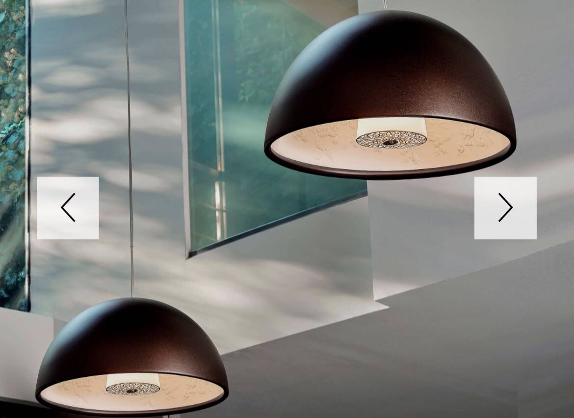 SKYGARDEN LUMINAIRE - FLOS BRAND - BROWN COLOUR