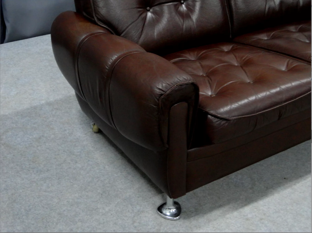 Leather sofa, 1970