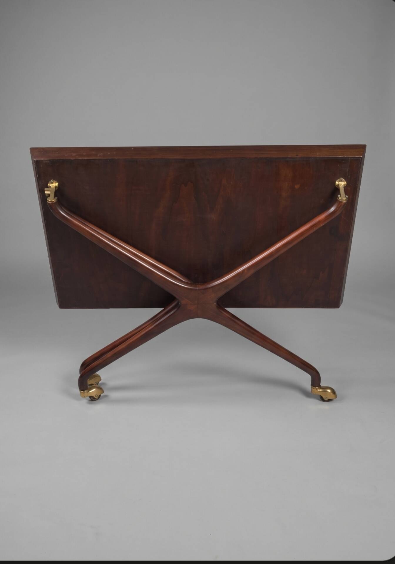 Ico Parisi Attributed Bar Cart/Serving Cart, Mid-Century