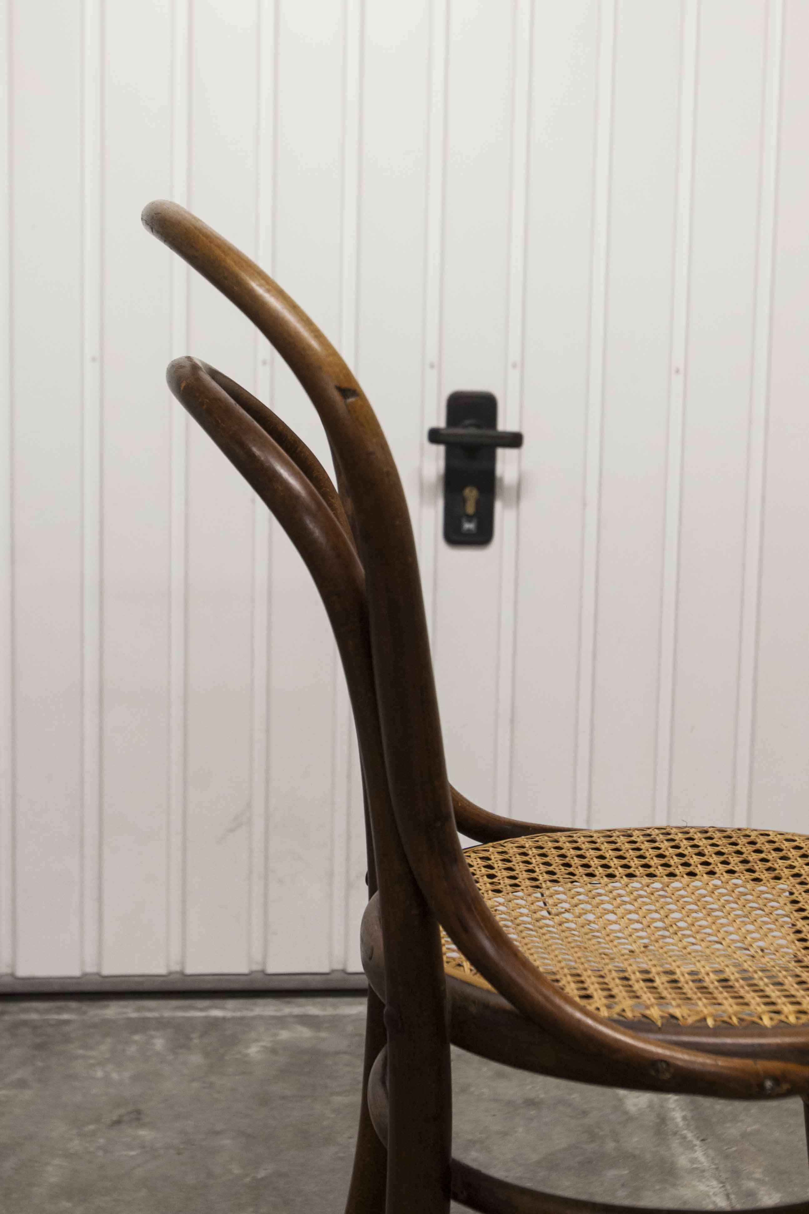 Bistro chair bentwood 1900 canning