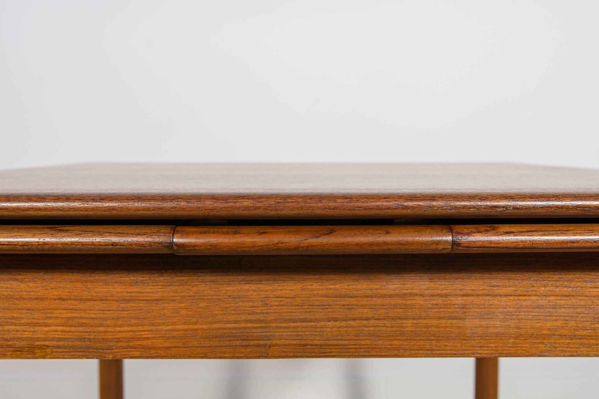 Mid-Century Square Extendable Teak Dining Table, Denmark, 1960s