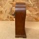 Antique mantel clock arched marquetry mahogany wood vintage