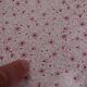 Set of 9 dessert plates in earthenware of Sarreguemines - Décor of pink flowers - 1970