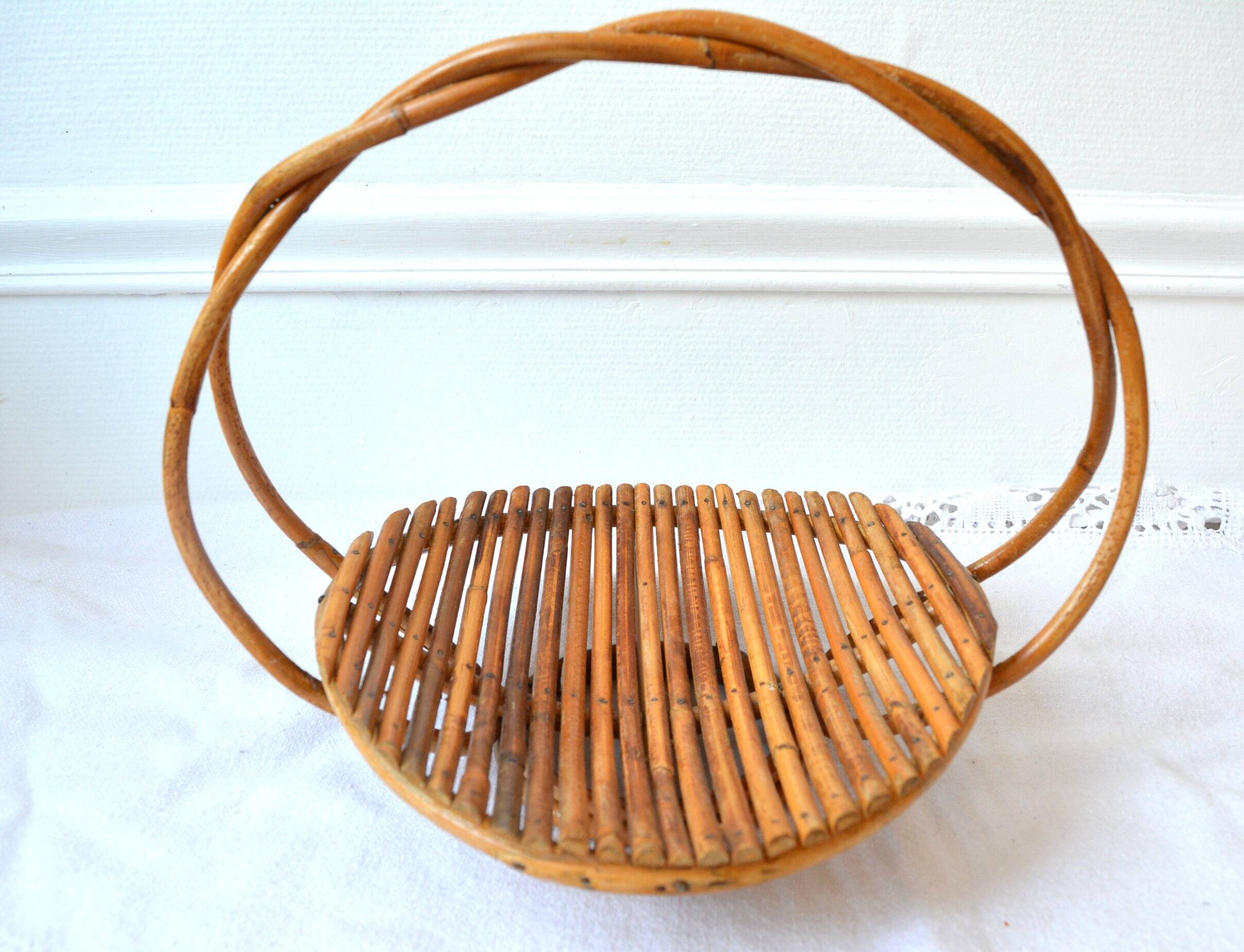 Rattan vase