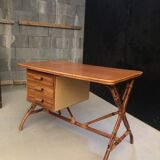 Rattan desk 1960
