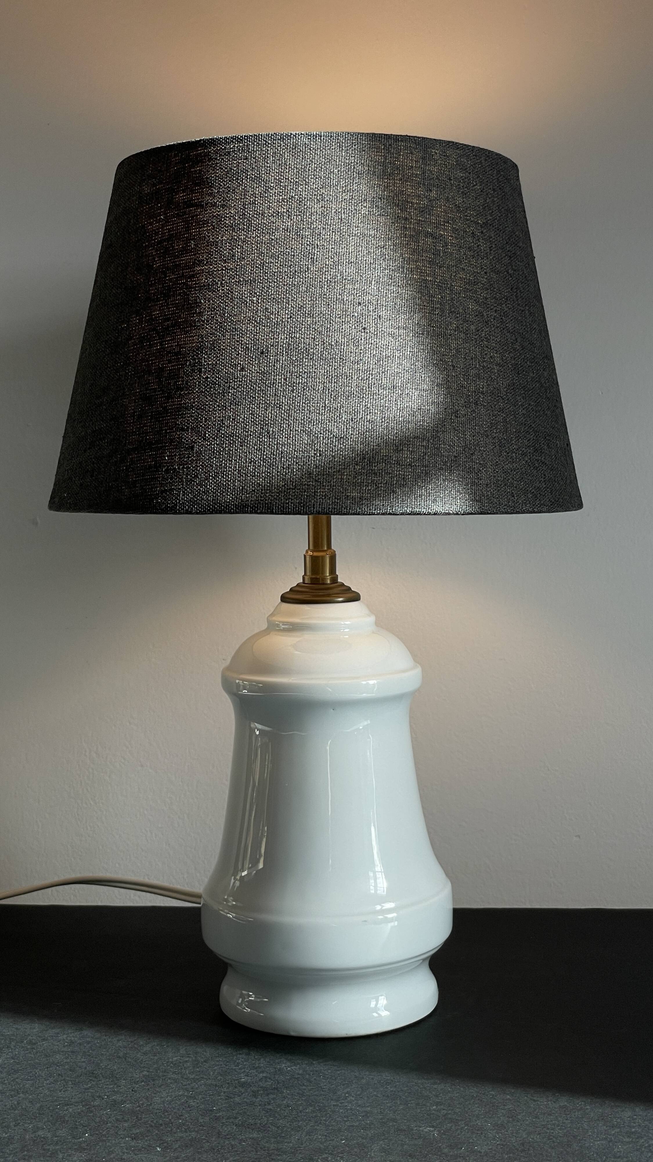 Vintage Limoges Porcelain Lamp