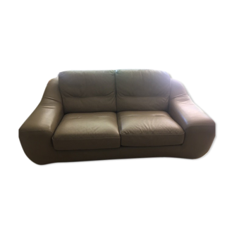 2/3-seat leather sofa