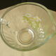 Pitcher, water carafe or glass fruit juice with hand-painted floral decoration