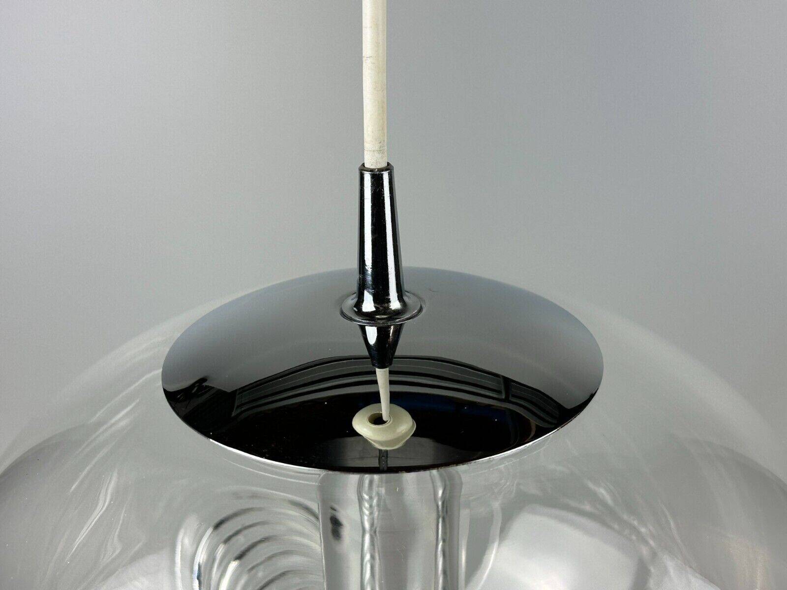 60s 70s ceiling lamp hanging lamp Peill & Putzler "Wave" Koch & Lowy Design