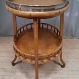 English oval tea table