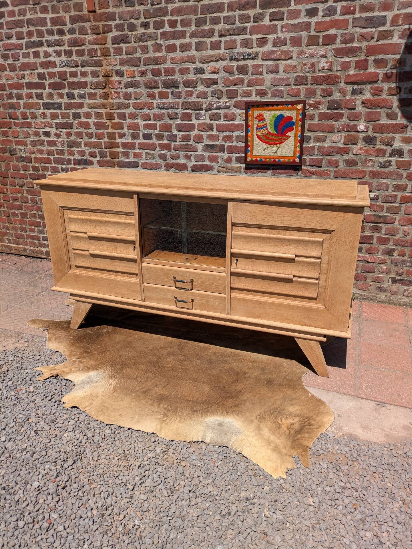 Vintage oak sideboard