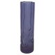 Vase en verre de Murano satin violet vintage italien, années 1970