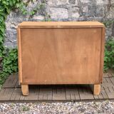 Commode art déco chêne brut