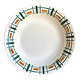 Badonviller round and hollow dish in glazed earthenware, "Quiberon" service