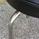 Tabouret en skaï et inox