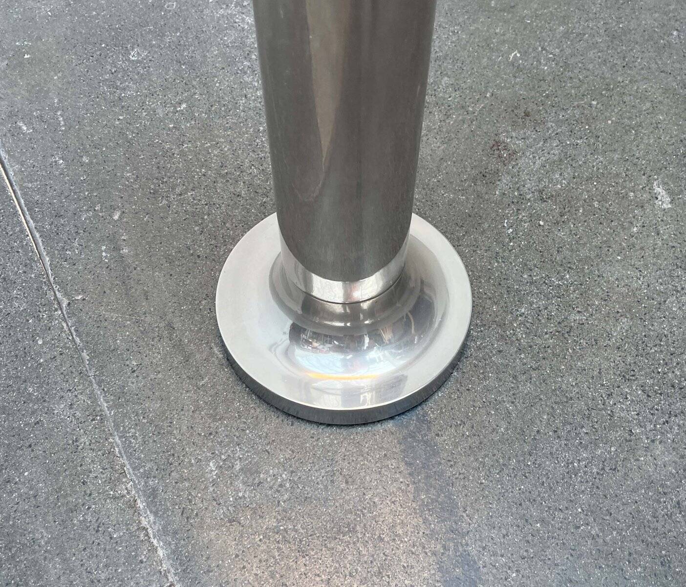 Swiss design floor lamp modern bulb mid-century space age by Temde, 1960s