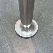 Swiss design floor lamp modern bulb mid-century space age by Temde, 1960s