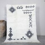 Cream Moroccan rug 150/250cm