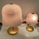 Lot de 2 lampes de table en verre de Murano PAF Studio Milan