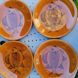 Vintage fish service