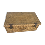 Vintage wicker malle